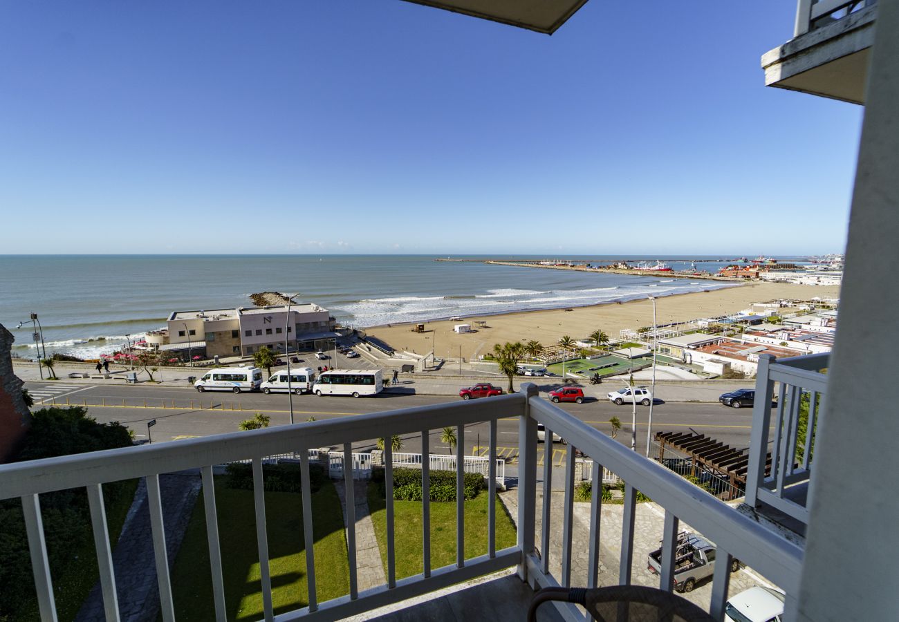 vista al mar desde el living