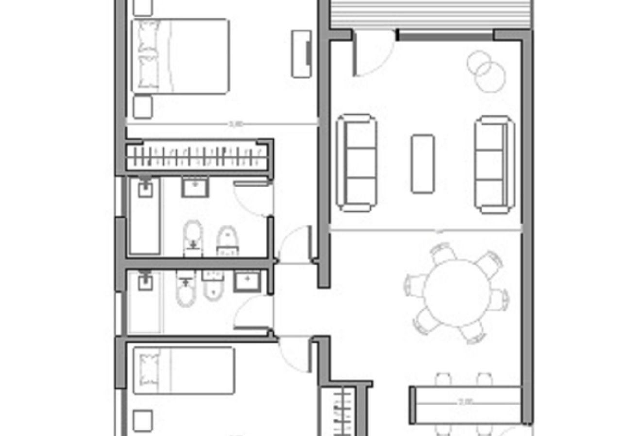 Apartamento en San Carlos de Bariloche - 04PAX-CATE25 HC