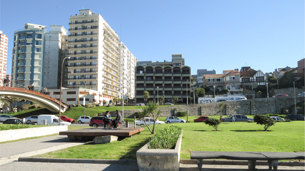 barrio la perla mar del plata puente