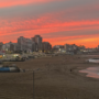barrio la perla mar del plata atardecer