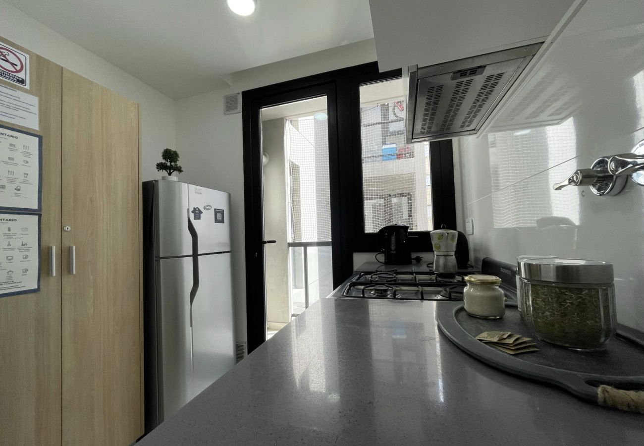 Apartamento em Mar Del Plata - Chic en el centro | Depto Estela | Hola sur