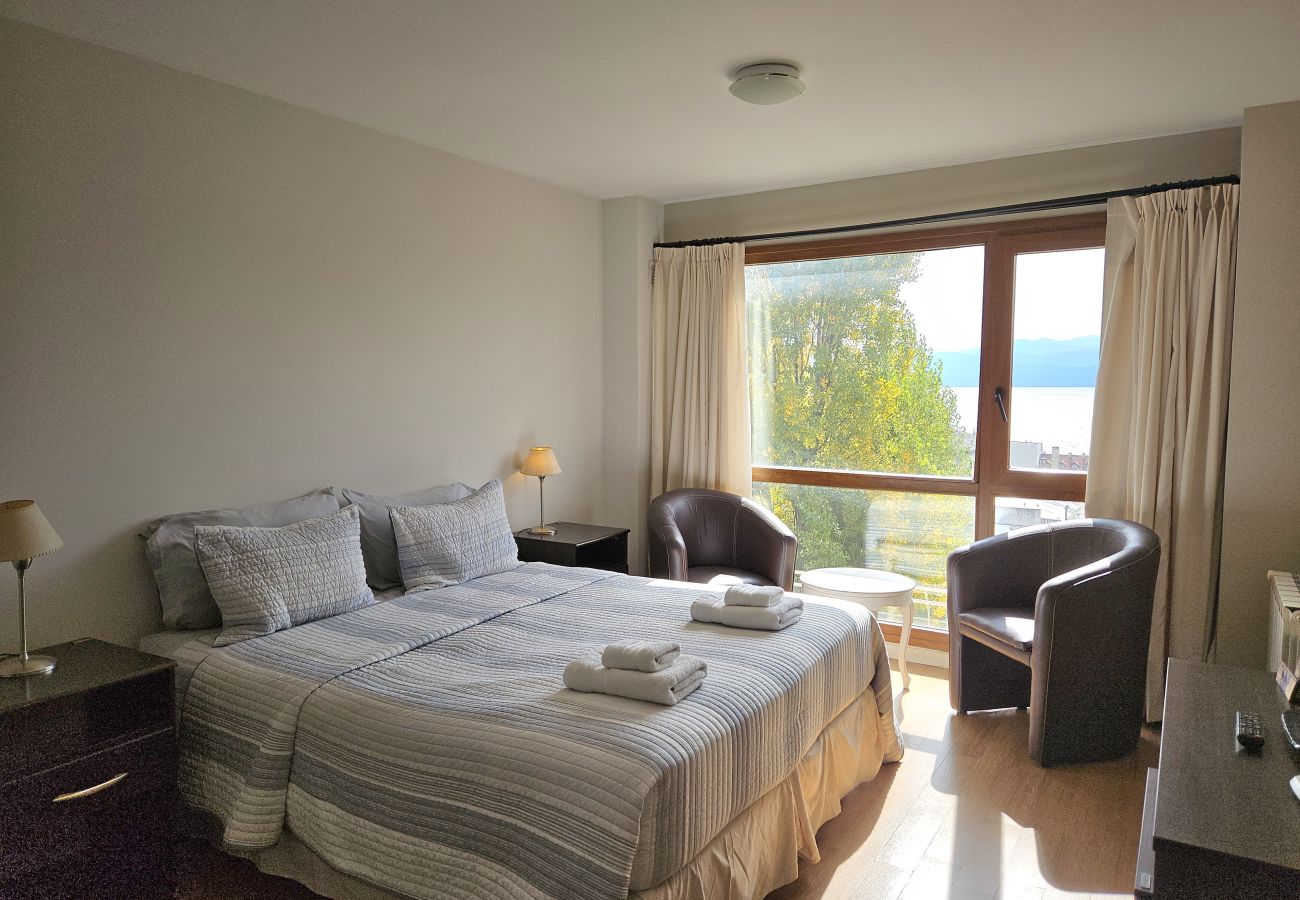 Estúdio em San Carlos de Bariloche - Terrazas del lago I F con vista al lago Nahuel Hua