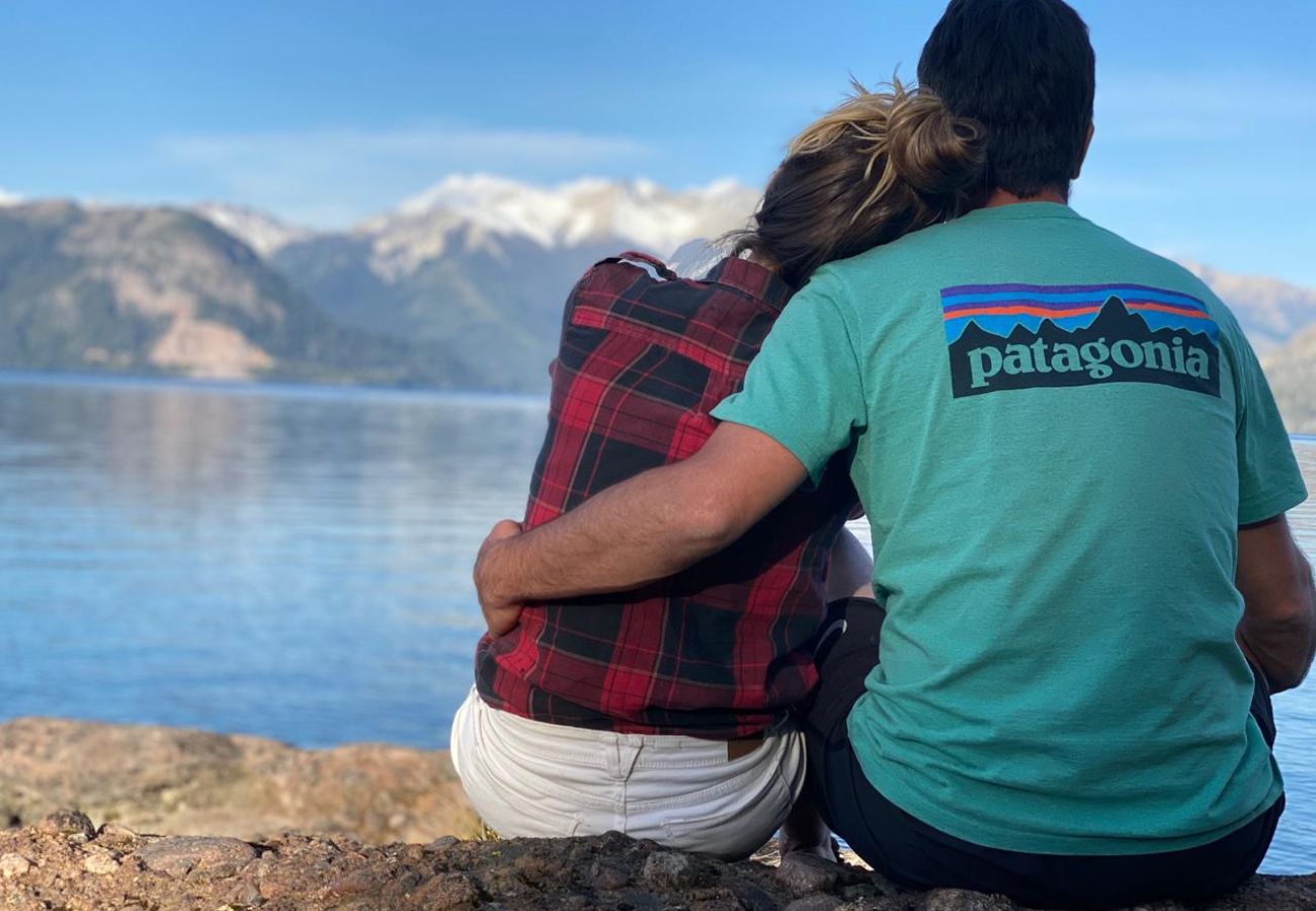Estúdio em San Carlos de Bariloche - Terrazas del lago I F con vista al lago Nahuel Hua