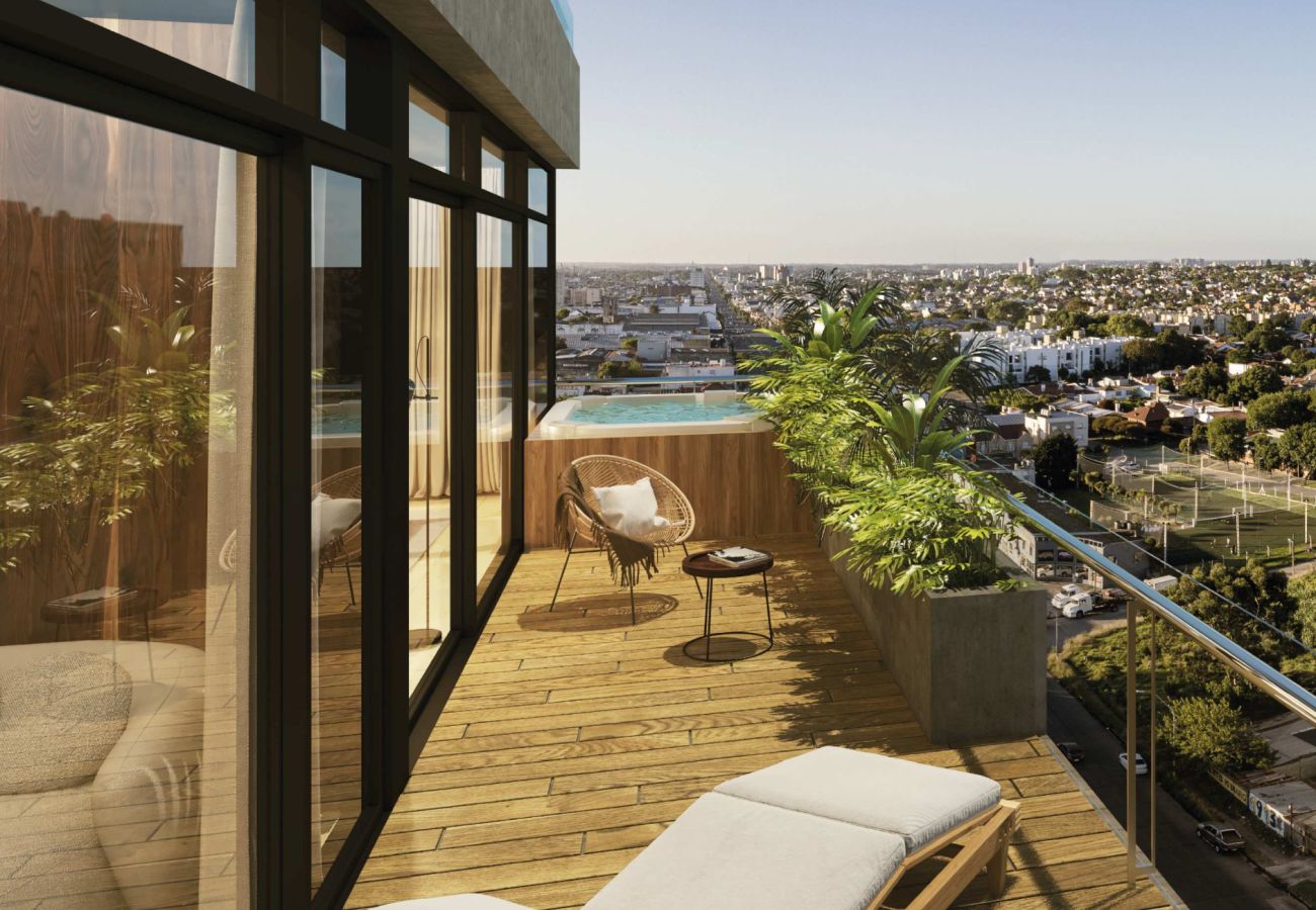 Nueva construcción em Mar Del Plata - Pozo: Depto 3 Amb Vista lateral golf y mar - DAD