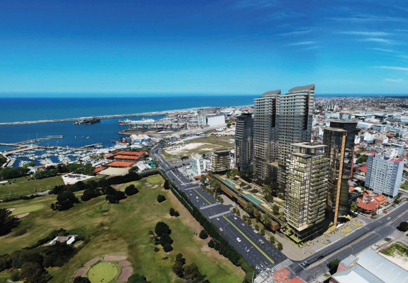 Nueva construcción em Mar Del Plata - Pozo: Depto 4 Amb vista al mar y al golf - DAD