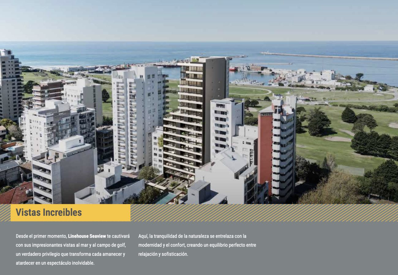 Brand new building in Mar Del Plata - Pozo: Depto 2 Amb - LineHouse Alem