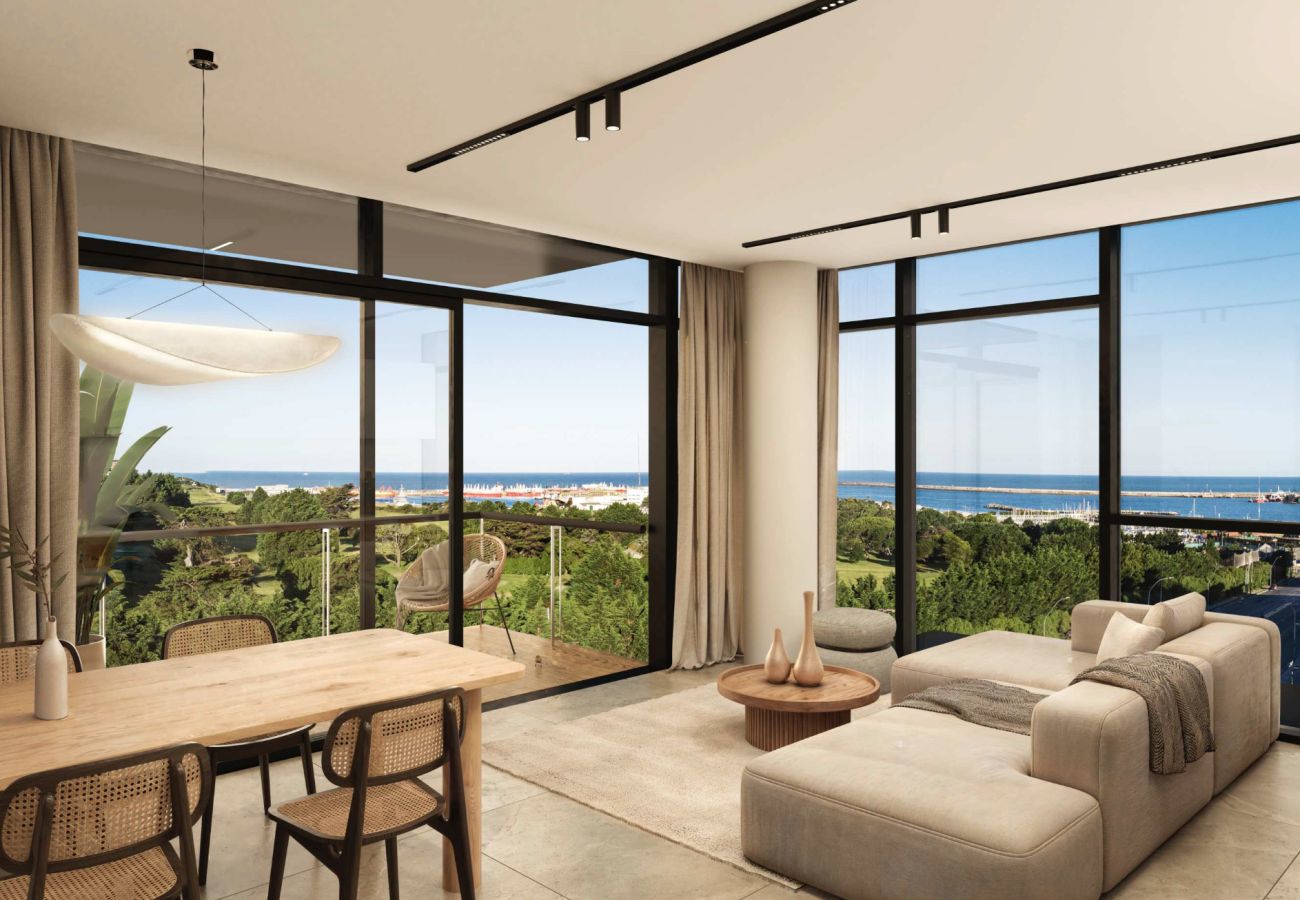 Brand new building in Mar Del Plata - Pozo: Depto 4 Amb vista al mar y al golf - DAD