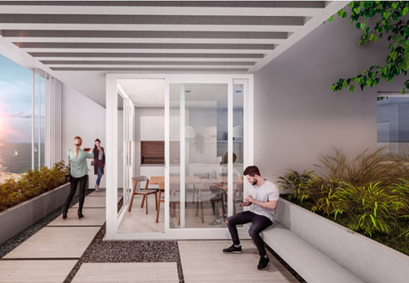 Brand new building in Mar Del Plata - Pozo: Edificio Itaim - 2 amb con balcón y cochera