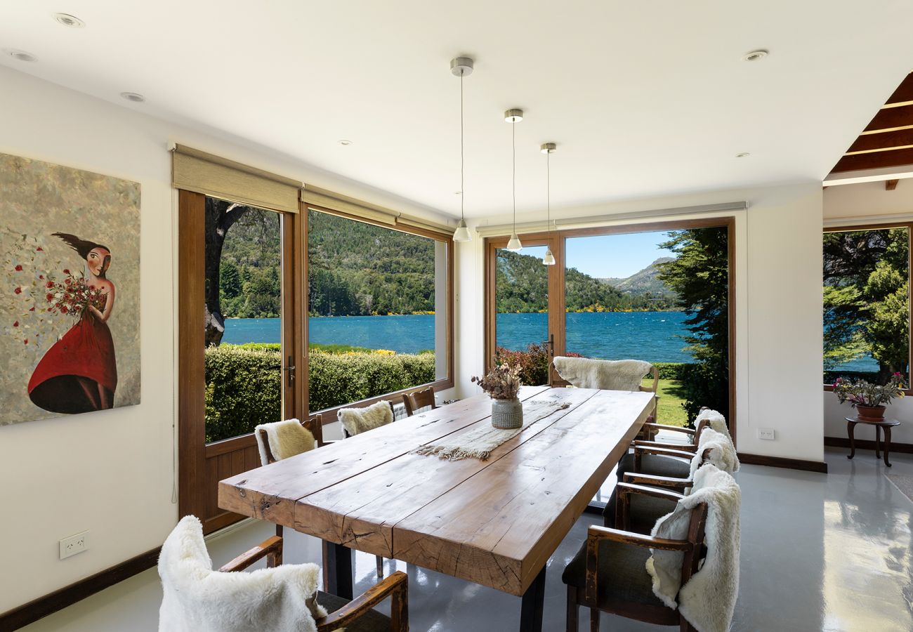House in San Carlos de Bariloche - Casa con costa en Lago gutierrez en Bariloche