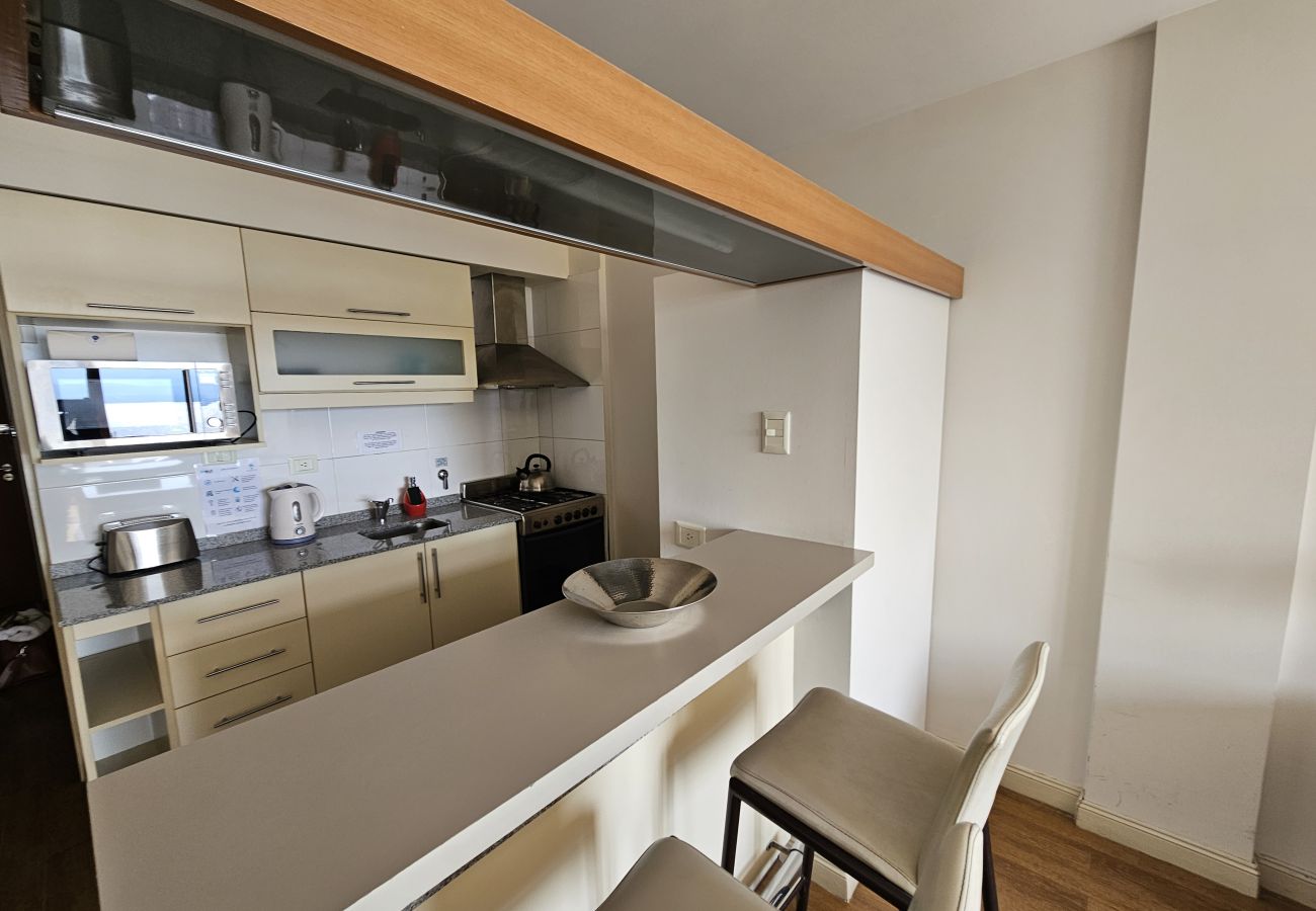 Studio in San Carlos de Bariloche - Terrazas del lago I F con vista al lago Nahuel Hua