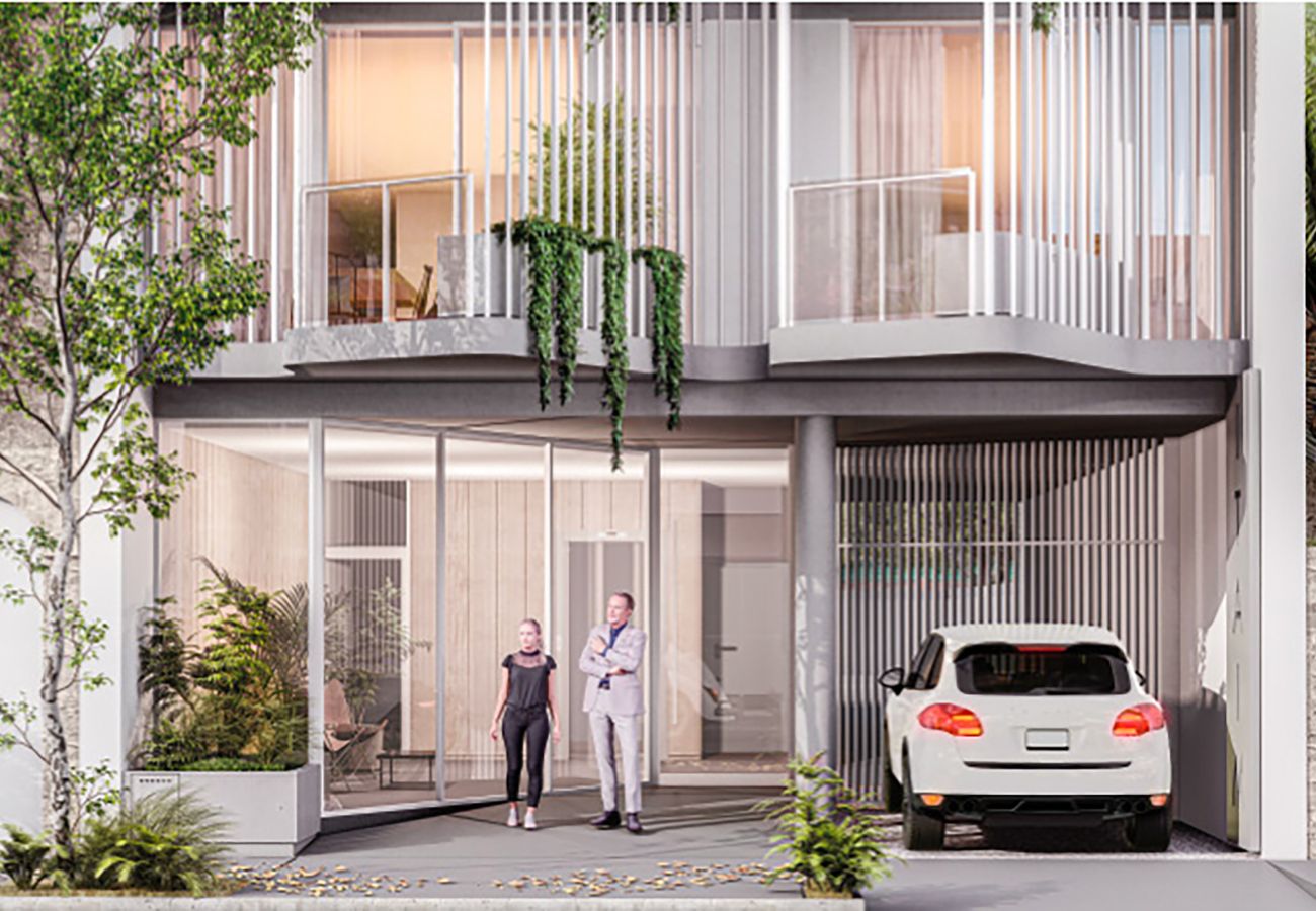 Nueva construcción en Mar Del Plata - Pozo: Edificio Itaim - 2 amb con balcón y cochera